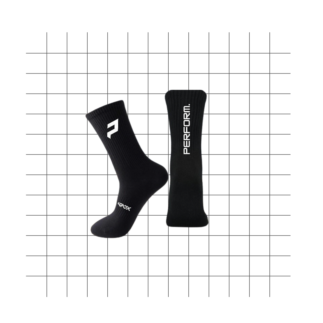 THE TECHNICAL©️ CREW SOCK BLACK